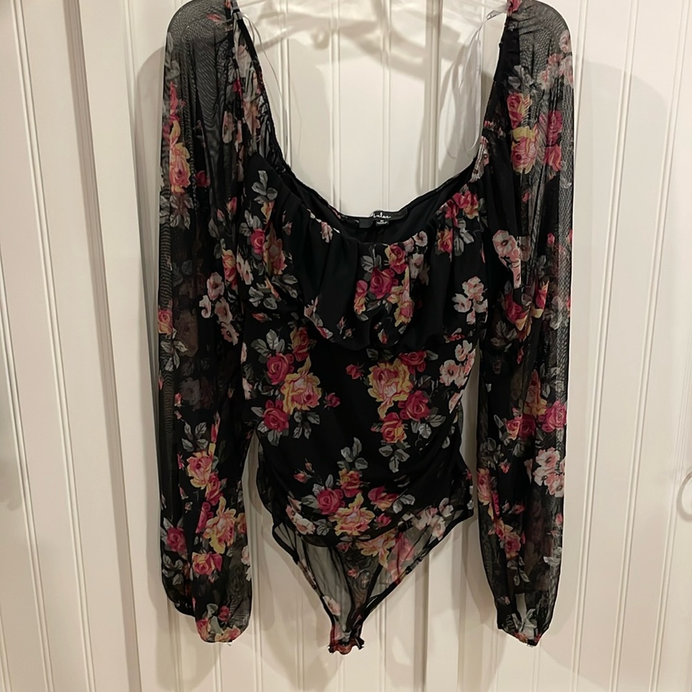 Lulus sheer body suit
